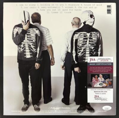 ヴェッセル twenty one pilots サイン入り Twenty One Pilots Band Signed Autograph Album Vinyl Record