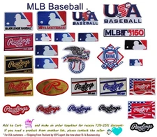 MLB,Rawling Baseball⚾Sport Patches Embroidery iron,sew (From Thai by USPS)