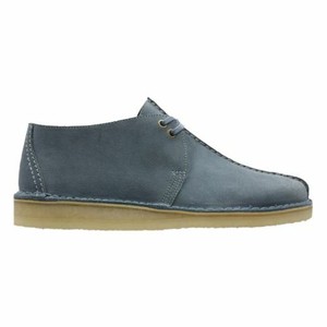 clarks blue suede shoes