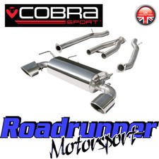 Sistema di scarico Cobra adatto per sezione centrale 370Z Inc e silenziatore posteriore inox NZ15