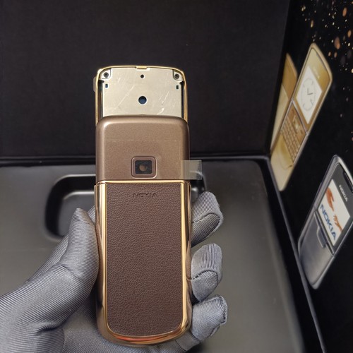 NOWA Nokia 8800 Sapphire Arte Brązowe Złote Wymienne etui Obudowa Pokrowce Etui - Zdjęcie 3 z 16