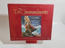 Cecil B. Demille's The Ten Commandments 35th Anniversary Collector's Ed. VHS NEW