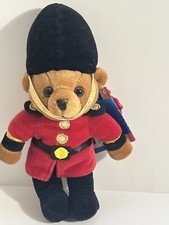 Keel Toy Simply Soft Collection Beefeater Bear British London Royal Guard Plush