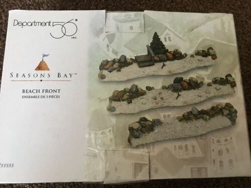 Department 56 - Seasons Bay - Beach Front - Three piece set - Picture 1 of 3