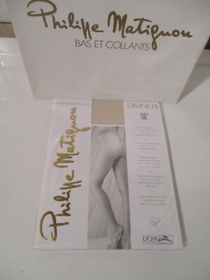 Paar Strumpfhose seidig matt Philippe Matignon Divine 13 PESCO 4 XL aus LYCRA 