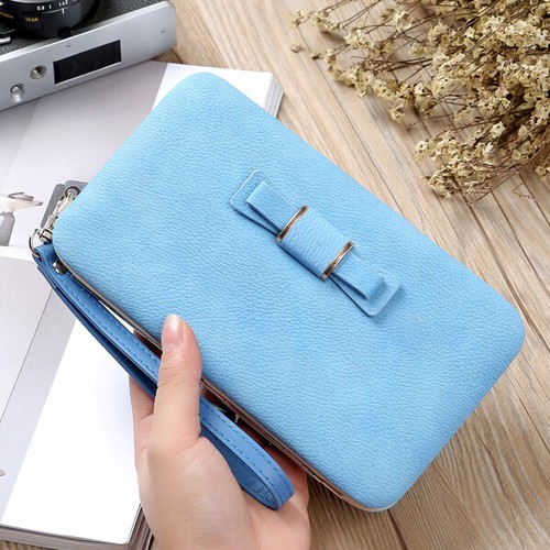 Women Leather Clutch Wallet Credit Card Holder Purse Long Handbag Phone Bag Gift - Picture 16 of 18