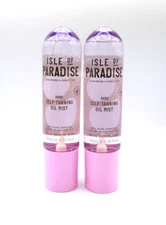 Lot/2 Isle Of Paradise Self Tanning Oil Mist ~ Dark ~ 200 ml / 6.76 oz x 2  ~