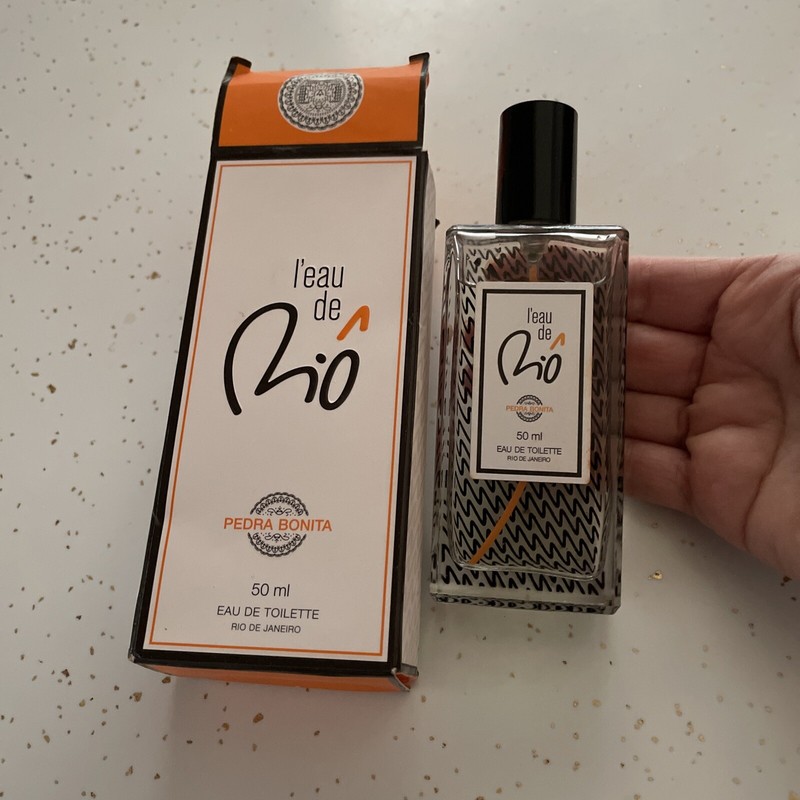 l’eau de rio Pedra Bonita 50 ml 1.7 Oz Eau De Toilette RIO de Janeiro Nib