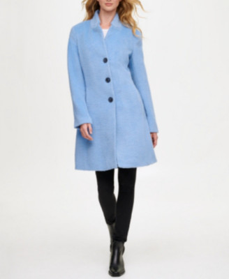 single breasted walker coat