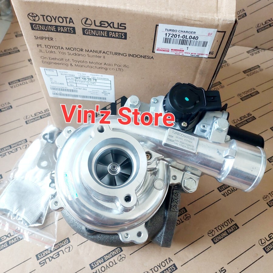 Turbocharger Toyota Hilux Diesel 3.0L 1KD-FTV 17201-0L040 Made In