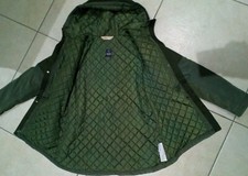 Hollister Army Green Winter Coat Item States Size L But It's More A 10-12 Or M
