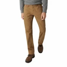 WEATHERPROOF Vintage Men's Stretch Canvas Regular Fit Fleece-Lined Pants 40x30