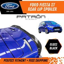 Ford Fiesta ST Rear Spoiler Lip Body Kit 2008-2014 Gloss Black