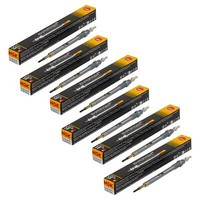 GlüHkerze NGK D-Power 85 CZ551 Set 6 StüCk FüR Mercedes E-Klasse Vito C-Klasse