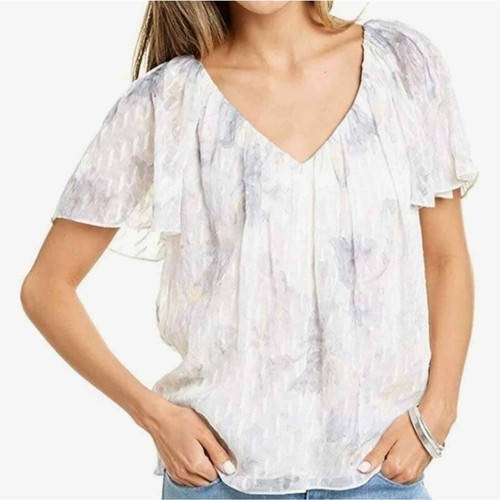 Rebecca Taylor Lily V-Neck Blouse