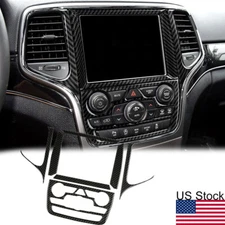 For Jeep Grand Cherokee 2011-2020 Carbon Fiber Inner GPS Navigation Panel Cover