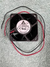 Delta DC Brushless Fan AFB0624EH 60mm x60mm x 25mm -- DC24V, 0.36A, TA50 NEW 