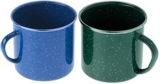GSI Outdoors 2 tasses en émail cuites au four - 12 oz