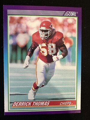 1990 Score Derrick Thomas Kansas City Chiefs #500