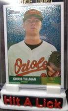 2010 Topps Heritage - Chris Tillman #C9 - Chrome Parallel - Numbered 1094/1961
