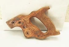 Vtg Disston USA hand saw wood handle 5 screw D-Series