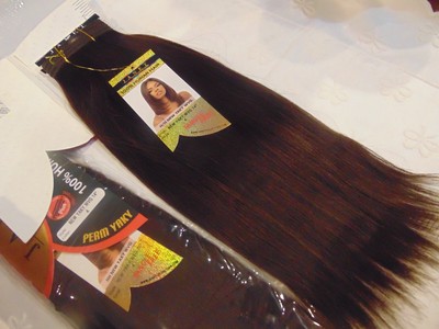 2 PK Janet Collection Mink Yaky 100% Human Hair  Yaky WVG 14'' Color 4