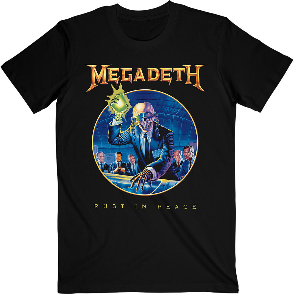 Abbigliamento Megadeth: Megadeth Unisex Tee: Rip Anniversary (Large)