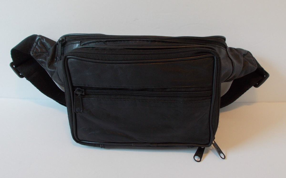 Extra Large Leather Fanny Pack Oversize Leather Fannypack