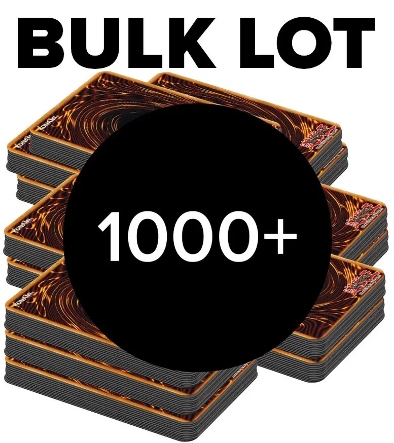 yugioh 1000 cards ULTIMATE LOT YU-GI-OH COLLECTION - 50 HOLO FOILS & RARES! All cards will be carefully packed for safe transit. Yu-Gi-Oh (All First (1st) Edition