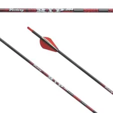 VICTORY ARCHERY RIP Sport Fletched 8.8 GPI 6 Piece Arrows RIPAS-300FQ-6