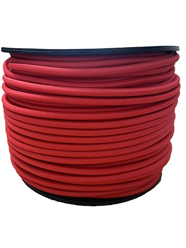 CORDA ELASTICA ROSSA 8 MM CORDA ELASTICA ANTIURTO LEGARE TELONI VARIE LUNGHEZZE - Foto 2 di 4