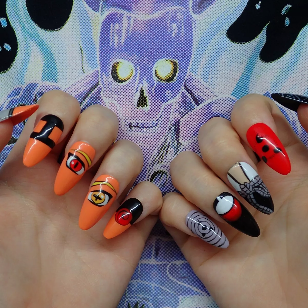 Anime Nails - Temu