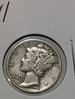 1941  MERCURY DIME  XF/AU Choice  D/347