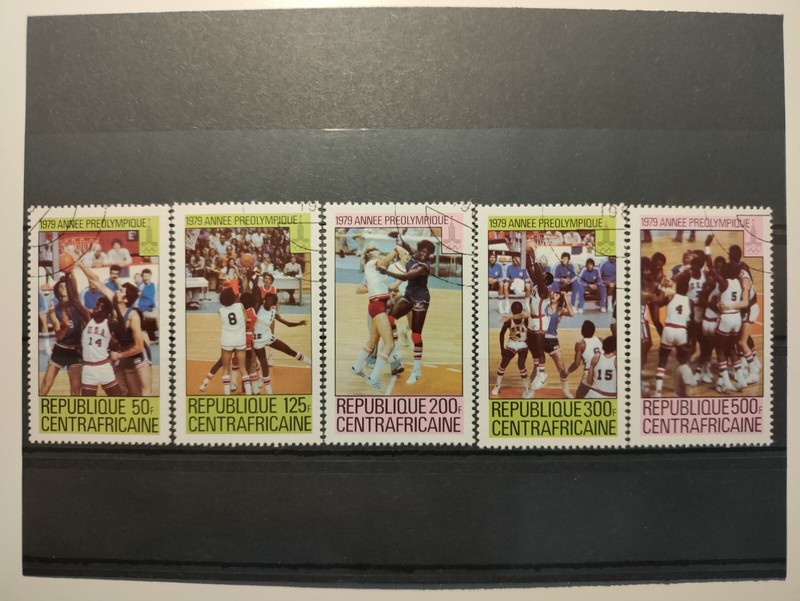1979 Central African Stamps(Pre-Olympics @ Moscow'80).CTO,NH,OG