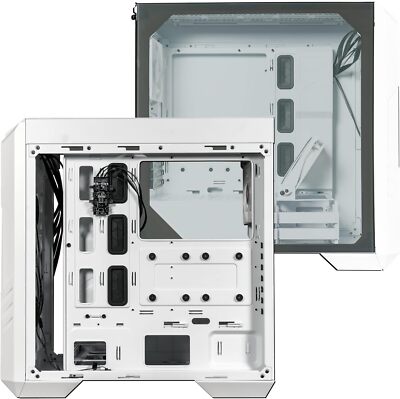 COOLER MASTER - クーラーマスター　ミドルタワーPCケース HAF 500 White H500-WGNN-S00　ホワイト ヨドバシ.com - クーラーマスター Cooler Master ミドルタワー