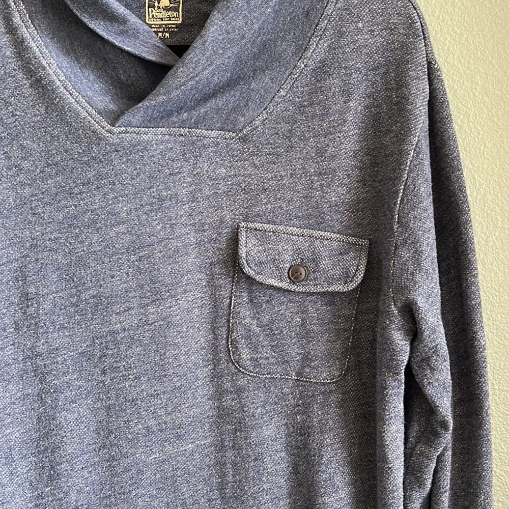 Surf Pendleton Shawl Collar Pullover Sweater - image 2
