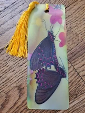 Butterfly lenticular bookmark 