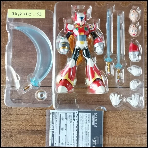 D-arts Rockman Megaman X Zero Type 2 Action Figure BANDAI