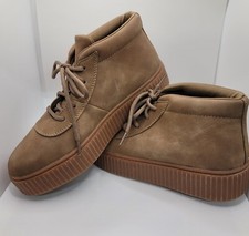 Brash Keeper High Tops Size 7 1/2 Tan