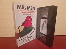 Mr Men - Mr Greedy, Fussy, Grumpy, Dizzy - VHS Video Tape - NEW SEALED (T5)
