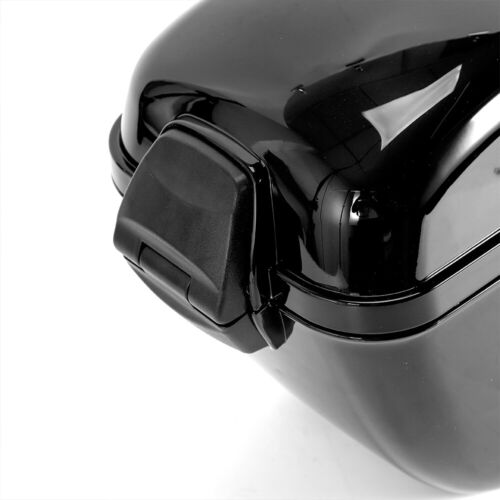 For Honda Fury Shadow Motorcycle Hard Trunk Saddle Bag Luggage Cruiser Black NEW - Picture 10 of 14