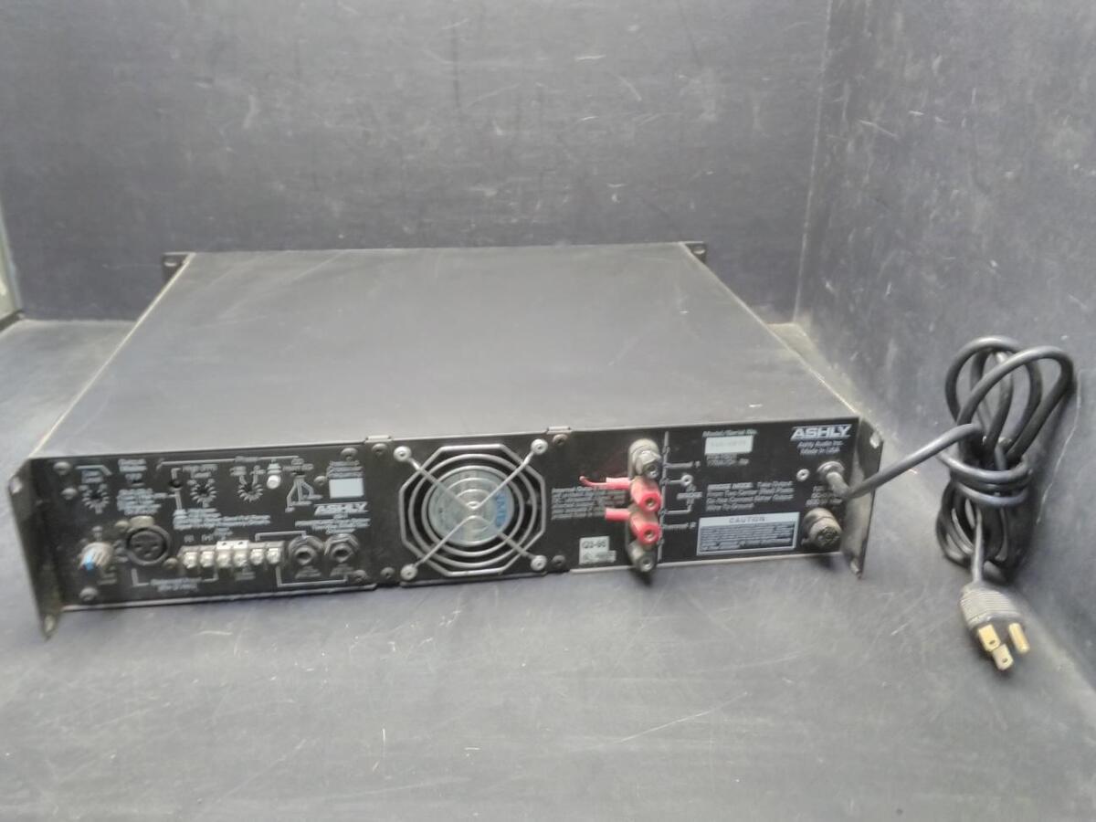 ASHLY FTX SERIES II Stereo MOSFET Power Amplifier FTX-1501 ASHLY FTX SERIES II Stereo MOSFET Power Amplifier FTX-1501