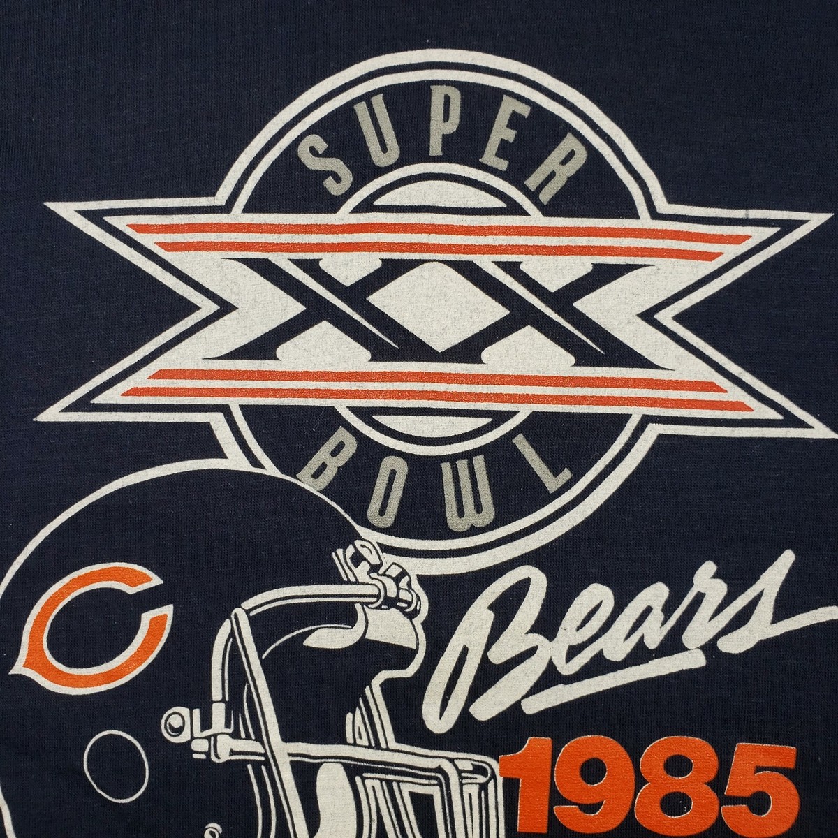 Vintage 1985 Chicago Bears Super Bowl XX 20 NFC Champions Shirt