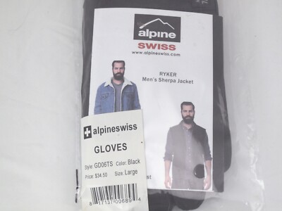 Alpine Swiss Men's Gloves Size L