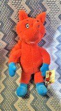 Dr. Seuss Plush Fox in Sox Plush KOHL'S CARES FOR KIDS18" Red /Blue Plush New