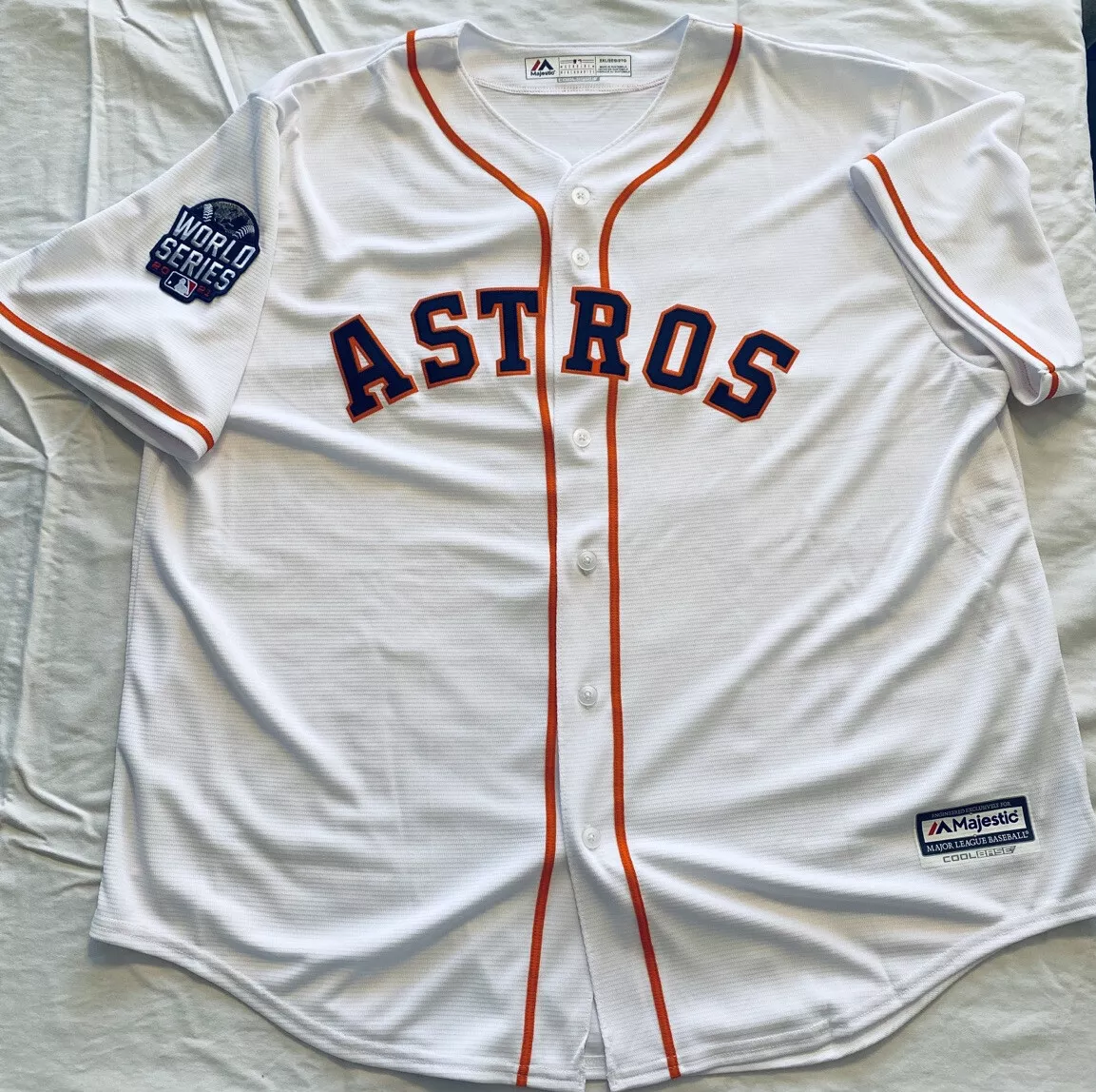 Houston Astros World Series 2021 MLB Jersey Mens size Small