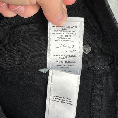 Polo Ralph Lauren Jeans Mens 36x34 Black Sullivan Slim 5 Pocket Stretch Denim - Picture 9 of 16