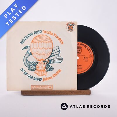 Aretha Franklin - Mocking Bird / Up, Up & Away - 7'' Vinyl Record - EX/EX