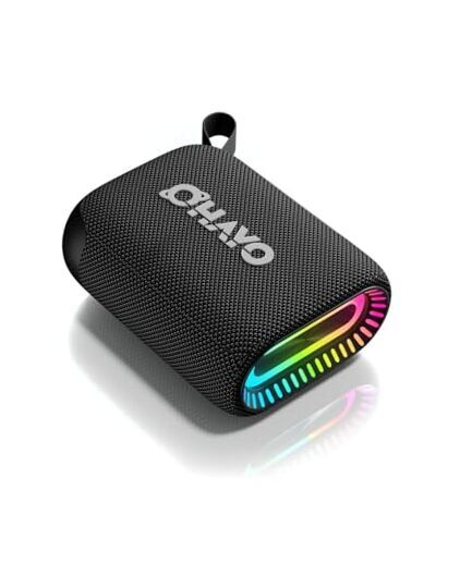 Bluetooth Portable Wireless Speaker with RGB Lights and IPX7 Waterproof Design-image