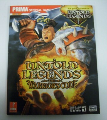 Untold Legends The Warrior's Code/Brotherhood Prima Official Game Guide PSP